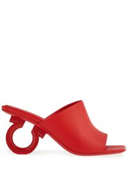 Ferragamo 70mm open-toe sculpted-heel mules - Rosso