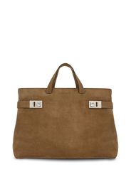 Ferragamo Borsa tote grande - Toni neutri