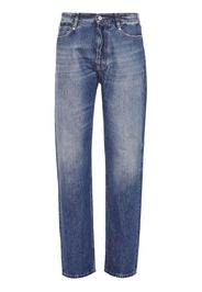 Ferragamo straight-leg denim trousers - Blu