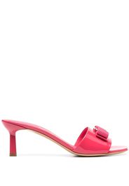 Ferragamo Viva Bow 60mm mules - Rosa