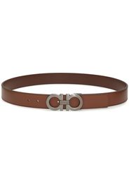 Ferragamo Gancini reversible belt - Marrone