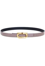 Ferragamo Gancini reversible leather belt - Toni neutri