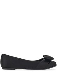 Ferragamo Ballerine Vara con fiocco - Nero