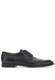 Ferragamo lace-up leather derby shoes - Marrone