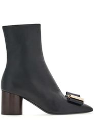 Ferragamo 60mm bow-detail ankle boots - Nero