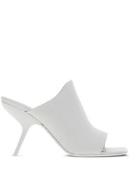 Ferragamo 85mm open-toe lambskin mules - Bianco