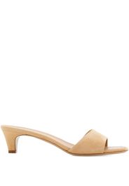 Ferragamo Sandali con tacco 40mm - Toni neutri