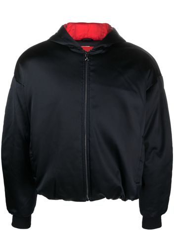 Ferrari hooded bomber jacket - Nero