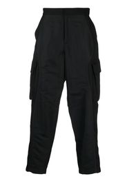 Ferrari panelled cropped track pants - Nero