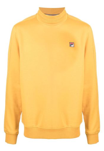 Fila roll-neck jumper - Giallo