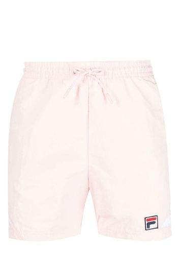 Fila Shorts sportivi con ricamo - Rosa