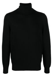 Fileria roll-neck virgin wool jumper - Nero