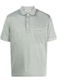 Fileria short-sleeved cotton polo shirt - Verde