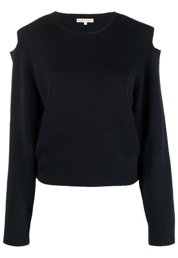 Filippa K Soft Sport Maglione con dettagli cut-out - Nero