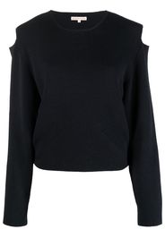 Filippa K Soft Sport Maglione con dettagli cut-out - Nero