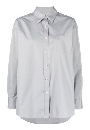 Filippa K Camicia con maniche lunghe - Grigio