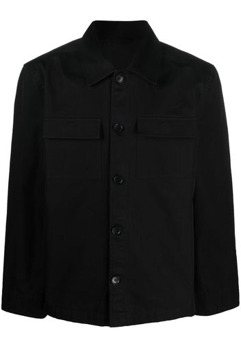 Filippa K Giacca-camicia con bottoni - Nero