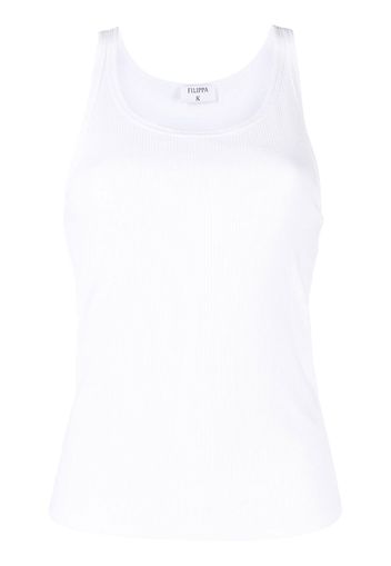 Filippa K scoop neck tank top - Bianco