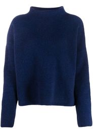 Filippa K Maglione Mika con scollo a imbuto - Blu