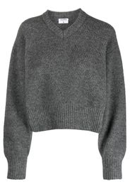 Filippa K Maglione con scollo a V - Grigio