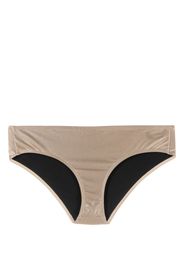 Filippa K high-shine bikini bottoms - Toni neutri