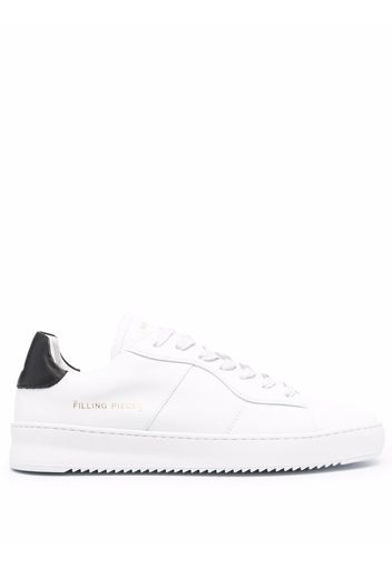 Filling Pieces logo low-top sneakers - Bianco