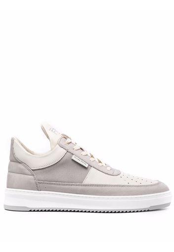 Filling Pieces panelled lace-up sneakers - Grigio