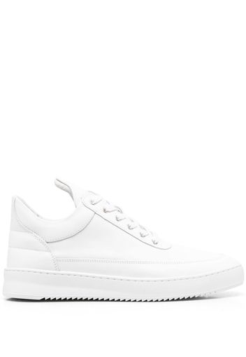 Filling Pieces logo-embossed lace-up sneakers - Bianco