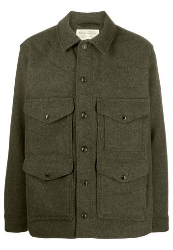 Filson button-front shirt jacket - Verde