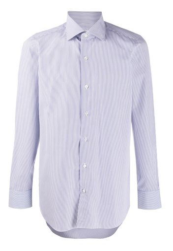 striped long-sleeve shirt