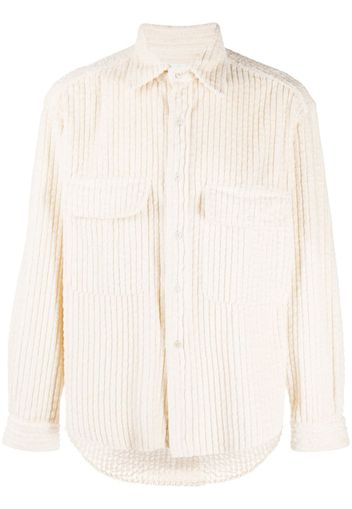 beige corduroy shirt