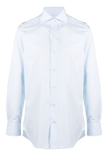 Finamore 1925 Napoli long-sleeve button-up shirt - Blu