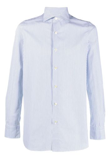 Finamore 1925 Napoli Camicia a righe - Blu