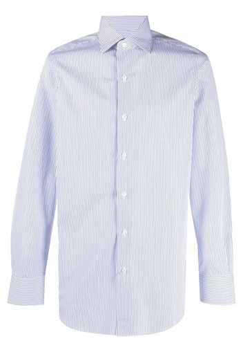 Finamore 1925 Napoli Camicia a righe - Blu