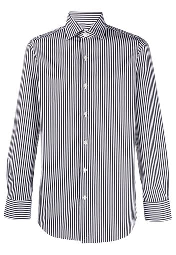 Finamore 1925 Napoli Camicia a righe - Bianco