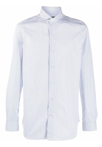 Finamore 1925 Napoli Camicia a righe - Blu