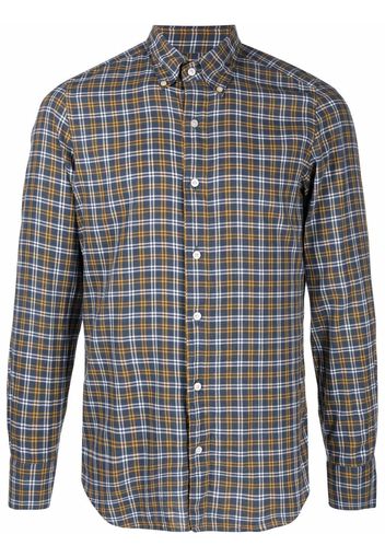 Finamore 1925 Napoli Camicia a quadri - Blu