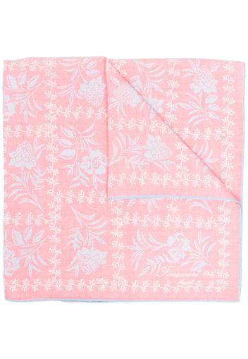 Finamore 1925 Napoli floral-print lyocell scarf - Rosa