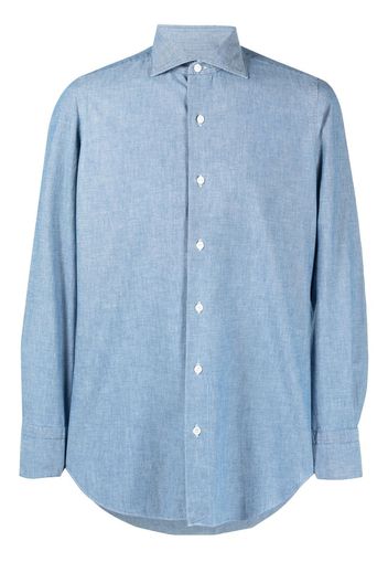 Finamore 1925 Napoli Camicia - Blu