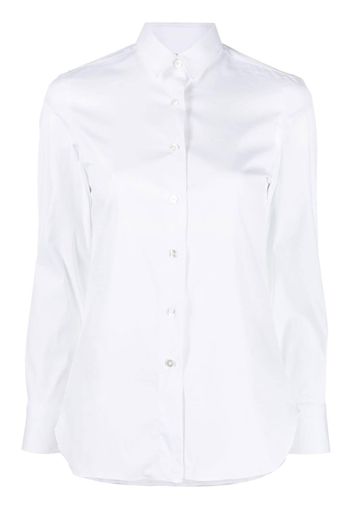 Finamore 1925 Napoli long-sleeve cotton shirt - Bianco