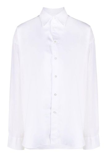 Finamore 1925 Napoli pointed collar shirt - Bianco