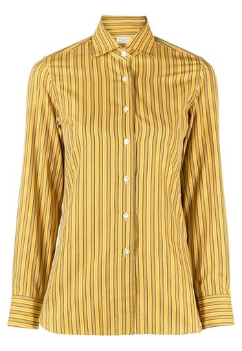 Finamore 1925 Napoli Camicia a righe - Giallo