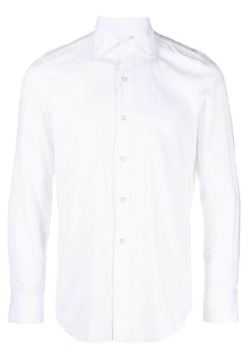 Finamore 1925 Napoli Tokyo long-sleeve cotton shirt - Bianco