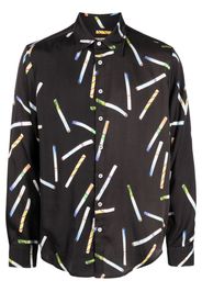 Fiorucci Camicia con stampa - Nero