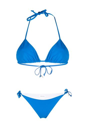 Fisico reversible triangle bikini - Blu