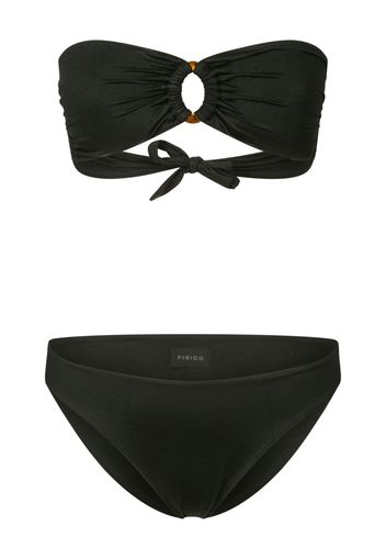 Fisico ring-detail bikini - Nero