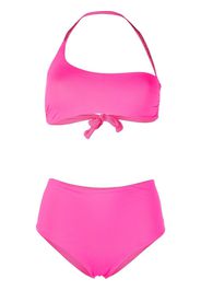 Fisico crystal-embellished detail bikini set - Rosa