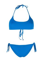 Fisico self-tie bikini set - Blu