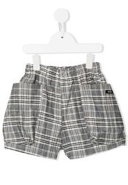 Fith checked pocket-detail shorts - Nero