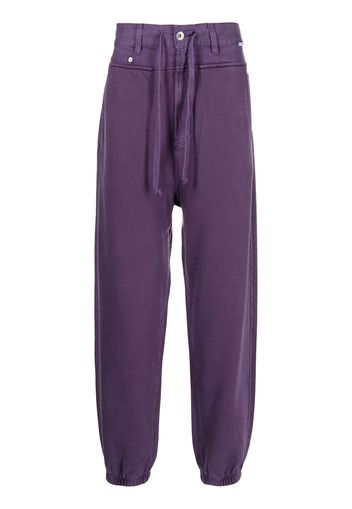 FIVE CM Pantaloni sportivi con applicazione - Viola